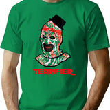 Art The Clown - Terrifier T-Shirt for Men & Women, T-Shirts Graphic Tee - Green