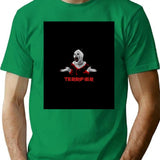 Art The Clown The Creepy Clown Not So Terrifier T-Shirt for Men & Women, T-Shirts Graphic Tee - Green