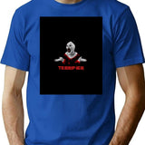 Art The Clown The Creepy Clown Not So Terrifier T-Shirt for Men & Women, T-Shirts Graphic Tee - Blue