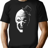 Art The Clown The Creepy T-Shirt for Men & Women, T-Shirts Graphic Tee - Black