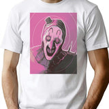 Art The Clown The Terrifier 3 T-Shirt for Men & Women, T-Shirts Graphic Tee - White
