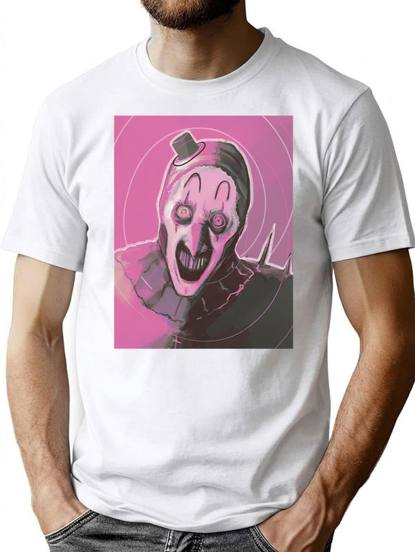 Art The Clown The Terrifier 3 T-Shirt for Men & Women, T-Shirts Graphic Tee - White