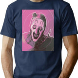 Art The Clown The Terrifier 3 T-Shirt for Men & Women, T-Shirts Graphic Tee - Navy