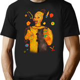 Art The Clown Traditional Artwork T-Shirt for Men & Women, T-Shirts Graphic Tee - Black