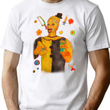 Art The Clown Traditional Artwork T-Shirt for Men & Women, T-Shirts Graphic Tee - White