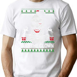 Art The Clown Ugly Christmas T-Shirt for Men & Women, T-Shirts Graphic Tee - White
