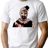 Art The Clown (11) T-Shirt for Men & Women, T-Shirts Graphic Tee - White