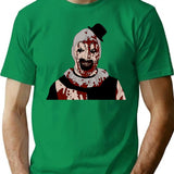 Art The Clown (11) T-Shirt for Men & Women, T-Shirts Graphic Tee - Green