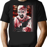 Art The Clown (13) T-Shirt for Men & Women, T-Shirts Graphic Tee - Black