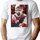 Art The Clown (13) T-Shirt for Men & Women, T-Shirts Graphic Tee - White