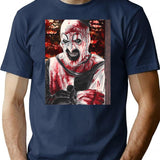 Art The Clown (13) T-Shirt for Men & Women, T-Shirts Graphic Tee - Navy