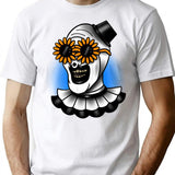 Art The Clown (14) T-Shirt for Men & Women, T-Shirts Graphic Tee - White