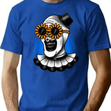 Art The Clown (14) T-Shirt for Men & Women, T-Shirts Graphic Tee - Blue