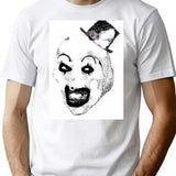 Art The Clown (15) T-Shirt for Men & Women, T-Shirts Graphic Tee - White