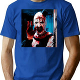 Art The Clown (16) T-Shirt for Men & Women, T-Shirts Graphic Tee - Blue