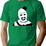 Art The Clown (18) T-Shirt for Men & Women, T-Shirts Graphic Tee - Green