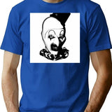 Art The Clown (19) T-Shirt for Men & Women, T-Shirts Graphic Tee - Blue