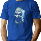 Art The Clown (20) T-Shirt for Men & Women, T-Shirts Graphic Tee - Blue