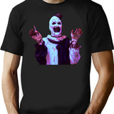 Art The Clown (24) T-Shirt for Men & Women, T-Shirts Graphic Tee - Black