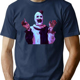 Art The Clown (24) T-Shirt for Men & Women, T-Shirts Graphic Tee - Navy