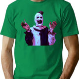 Art The Clown (24) T-Shirt for Men & Women, T-Shirts Graphic Tee - Green