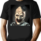 Art The Clown (25) T-Shirt for Men & Women, T-Shirts Graphic Tee - Black