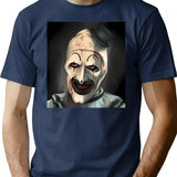 Art The Clown (25) T-Shirt for Men & Women, T-Shirts Graphic Tee - Navy