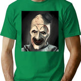 Art The Clown (25) T-Shirt for Men & Women, T-Shirts Graphic Tee - Green