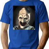 Art The Clown (25) T-Shirt for Men & Women, T-Shirts Graphic Tee - Blue