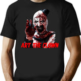 Art The Clown (26) T-Shirt for Men & Women, T-Shirts Graphic Tee - Black