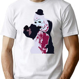 Art The Clown (28) T-Shirt for Men & Women, T-Shirts Graphic Tee - White