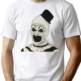 Art The Clown (2) T-Shirt for Men & Women, T-Shirts Graphic Tee - White