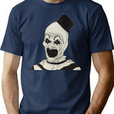 Art The Clown (2) T-Shirt for Men & Women, T-Shirts Graphic Tee - Navy