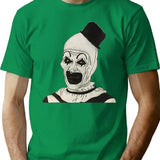 Art The Clown (2) T-Shirt for Men & Women, T-Shirts Graphic Tee - Green