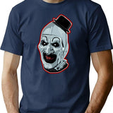 Art The Clown (30) T-Shirt for Men & Women, T-Shirts Graphic Tee - Navy