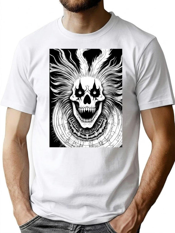 Art The Clown (31) T-Shirt for Men & Women, T-Shirts Graphic Tee - White