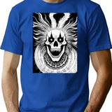 Art The Clown (31) T-Shirt for Men & Women, T-Shirts Graphic Tee - Blue
