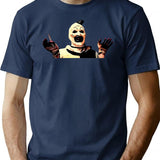 Art The Clown (36) T-Shirt for Men & Women, T-Shirts Graphic Tee - Navy