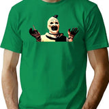 Art The Clown (36) T-Shirt for Men & Women, T-Shirts Graphic Tee - Green
