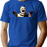 Art The Clown (36) T-Shirt for Men & Women, T-Shirts Graphic Tee - Blue