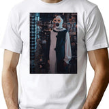 Art The Clown (3) T-Shirt for Men & Women, T-Shirts Graphic Tee - White