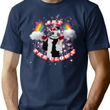 Art The Clown (4) T-Shirt for Men & Women, T-Shirts Graphic Tee - Navy