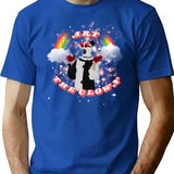 Art The Clown (4) T-Shirt for Men & Women, T-Shirts Graphic Tee - Blue