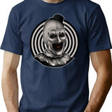 Art The Clown (6) T-Shirt for Men & Women, T-Shirts Graphic Tee - Navy