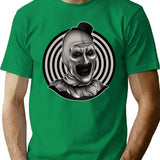 Art The Clown (6) T-Shirt for Men & Women, T-Shirts Graphic Tee - Green