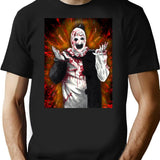 Art The Clown T-Shirt for Men & Women, T-Shirts Graphic Tee - Black