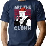 Art-The-Clown T-Shirt for Men & Women, T-Shirts Graphic Tee - Navy