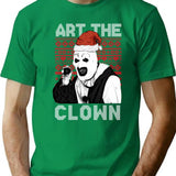 Art-The-Clown T-Shirt for Men & Women, T-Shirts Graphic Tee - Green