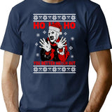 Art'S Merry Ax-Mas - You Better Watch Out - Art The Clown T-Shirt for Men & Women, T-Shirts Graphic Tee - Navy