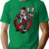 Artbusters Terrifier Movie Halloween T-Shirt for Men & Women, T-Shirts Graphic Tee - Green